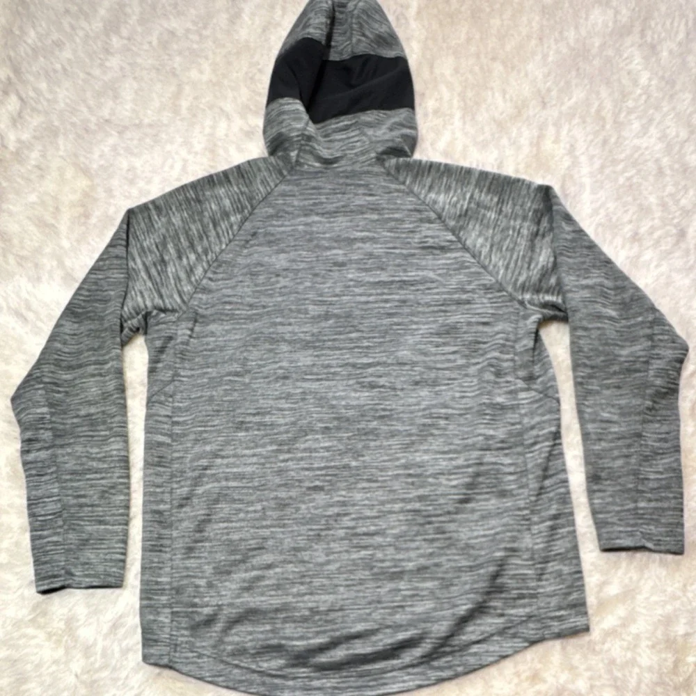 Nike Dri-FIT Gray Full Zip Hoodie Size L AT3232-032‎